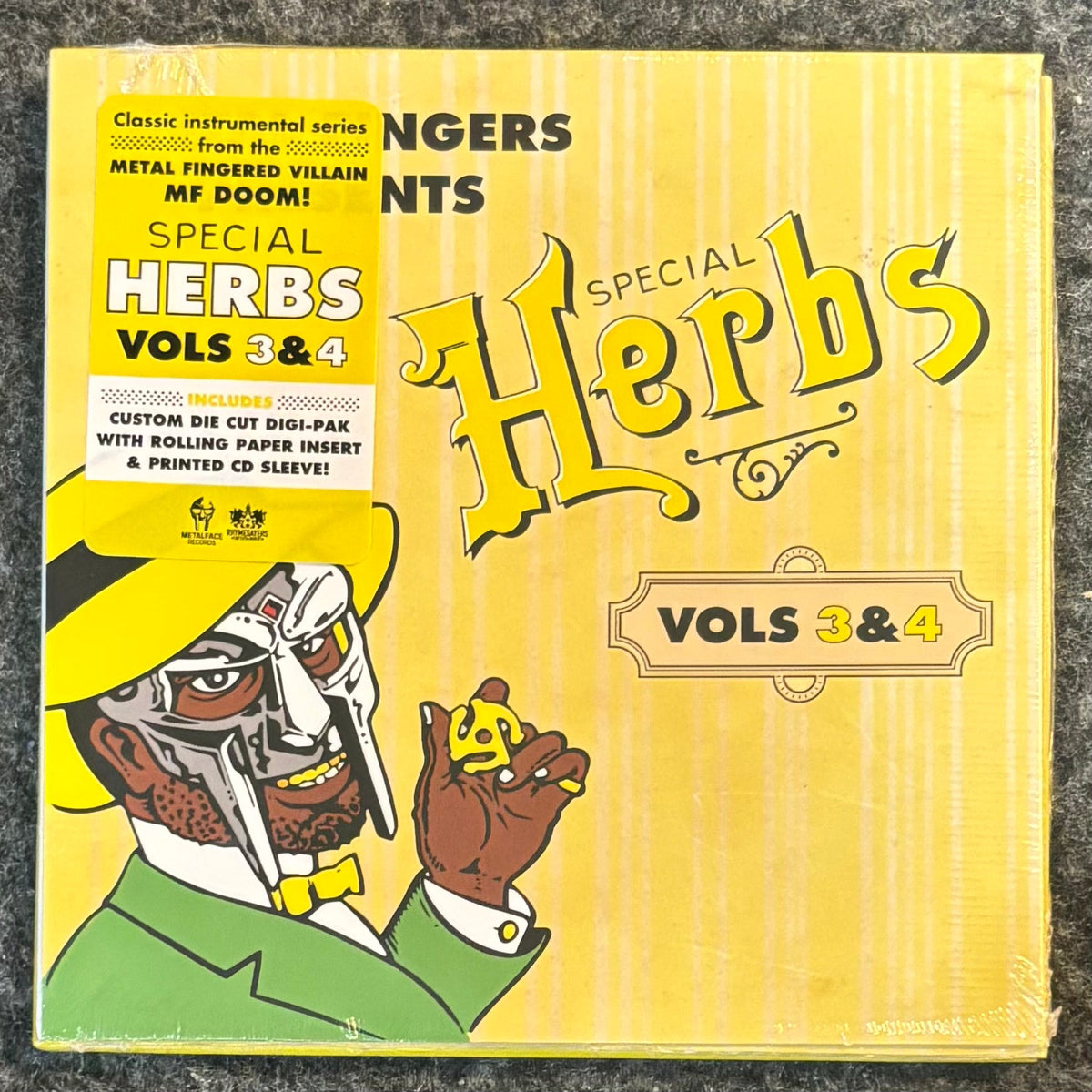 Metal Fingers (MF DOOM) - Special Herbs Vol. 3 & 4 CD