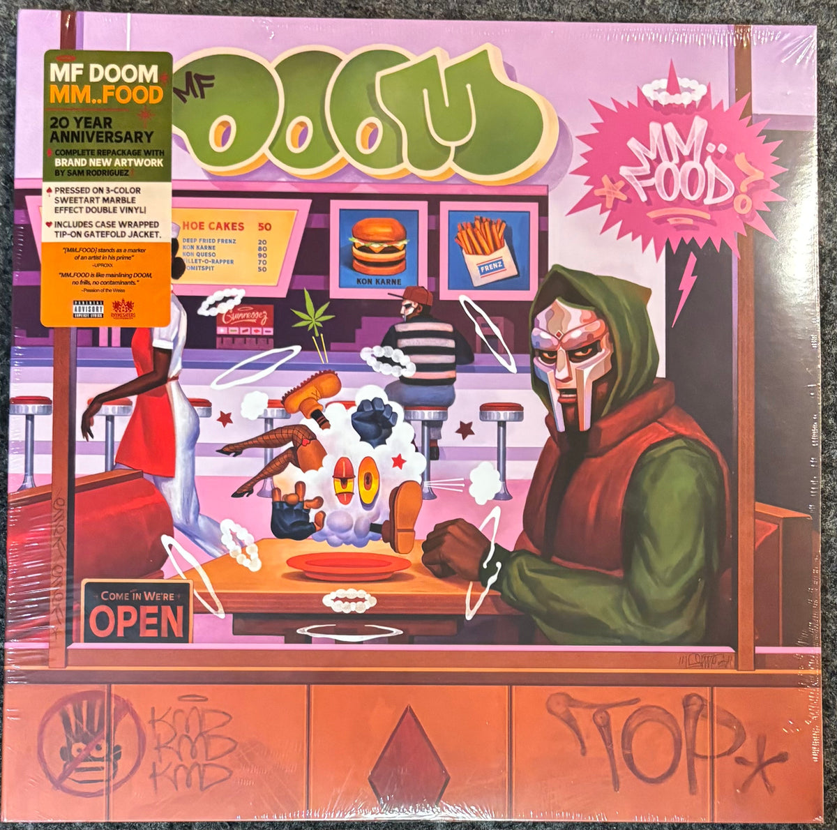 MF Doom – MM..Food (20th Anniversary Edition) (Sweet Tart) 2x Vinyl LP Record