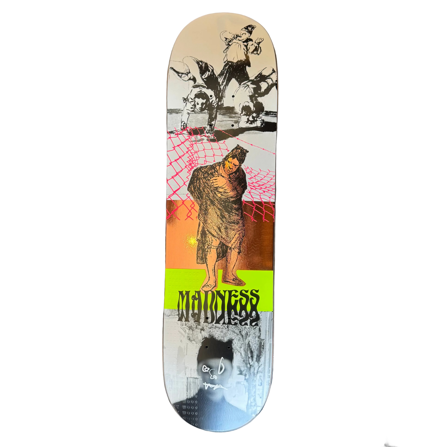 Madness Trey Wood Madhouse Super Sap Resin 7 8.25" Skateboard Deck