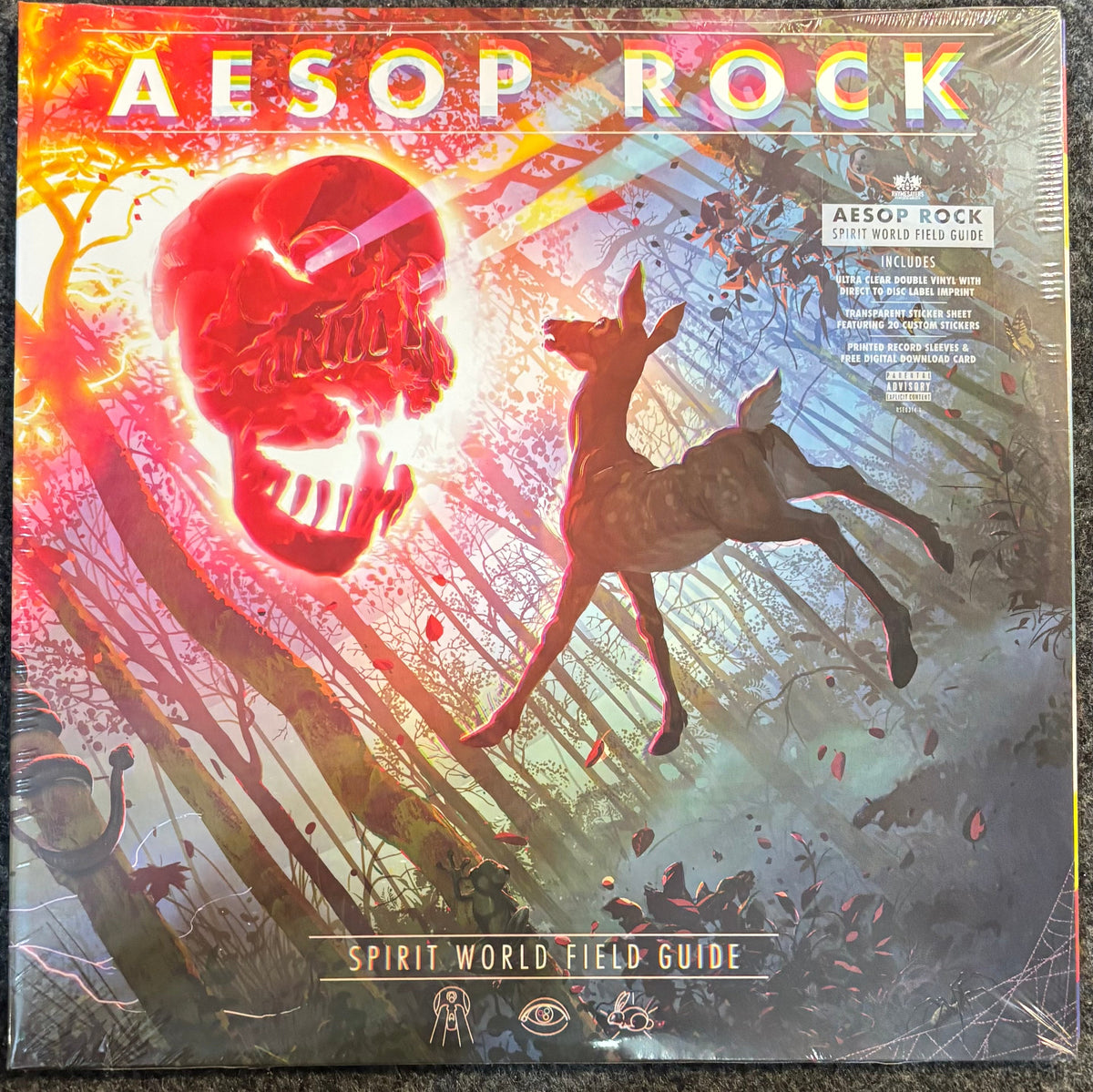 Aesop Rock - Spirit World Field Guide (Ultra Clear) 2x Vinyl LP Record
