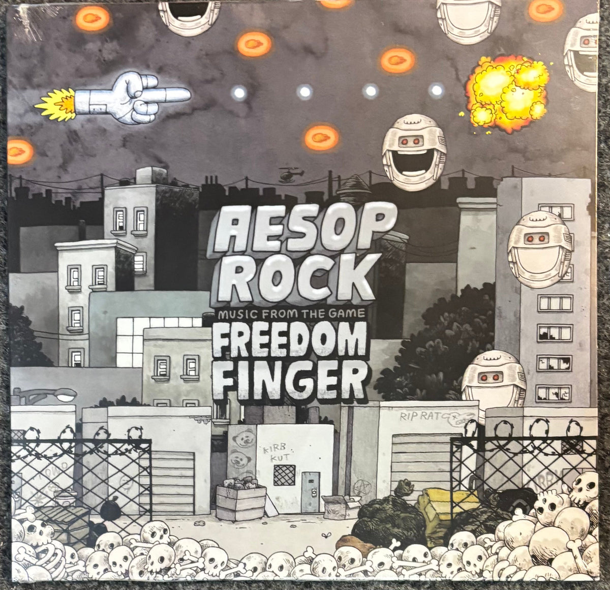 Aesop Rock - Freedom Finger (Music from the Game) (Orange) 10" Vinyl EP Record