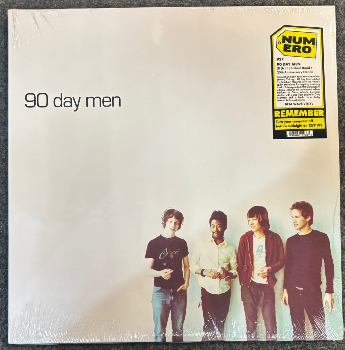90 Day Men - (It (Is) It) Critical Band + (Y2K 25th Anniversary Edition) Coke Bottle Wave Translucent Vinyl LP Record