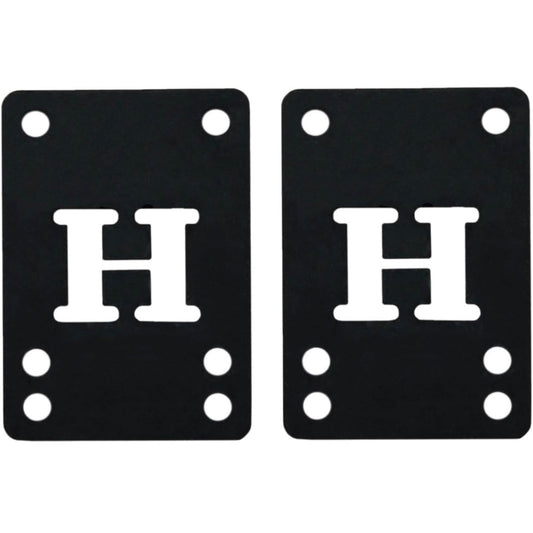 H-Block Risers 2mm Black Shock Pads