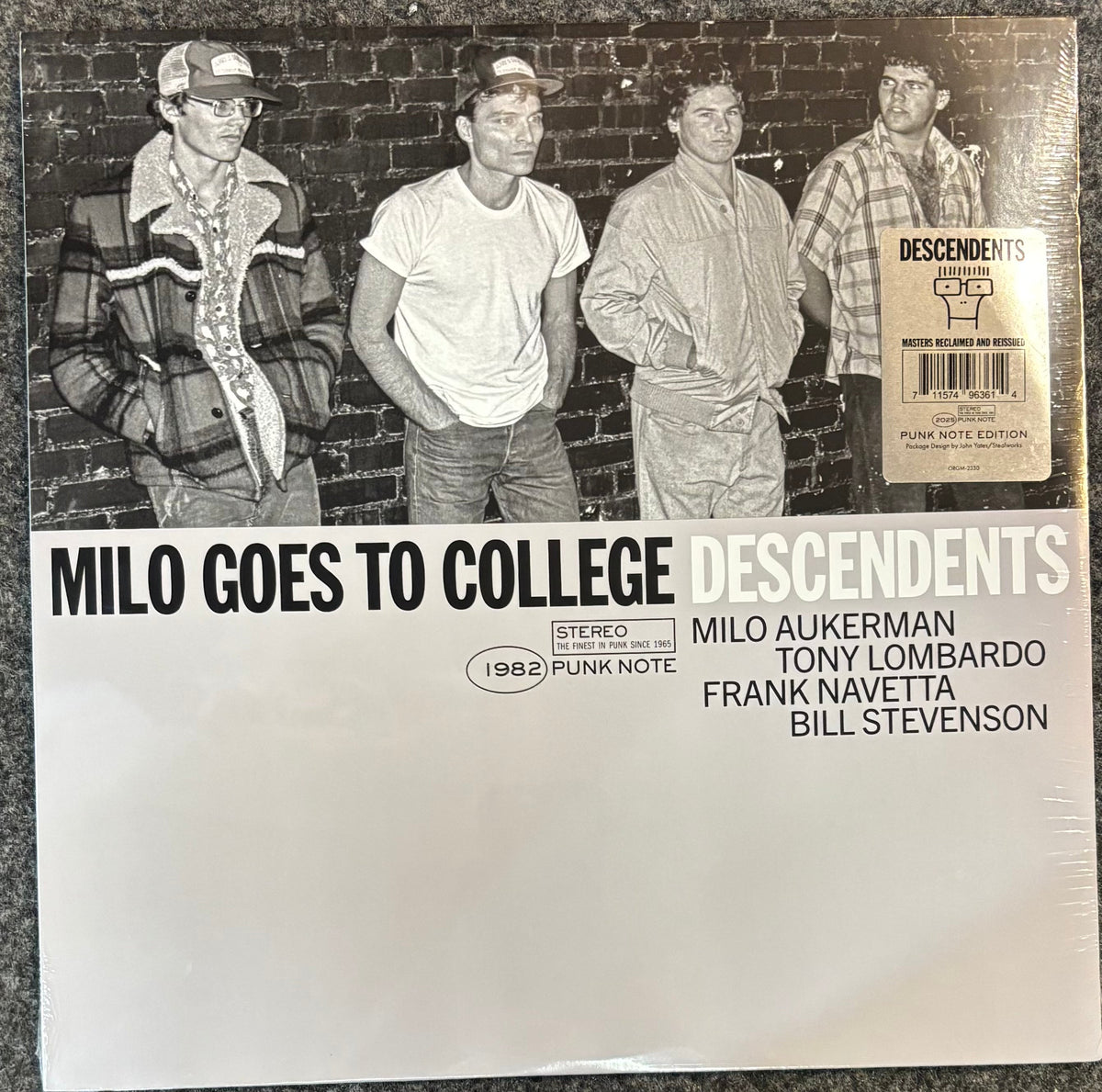 Descendents – Milo Goes To College (Punk Note Edition) Vinyl LP Record