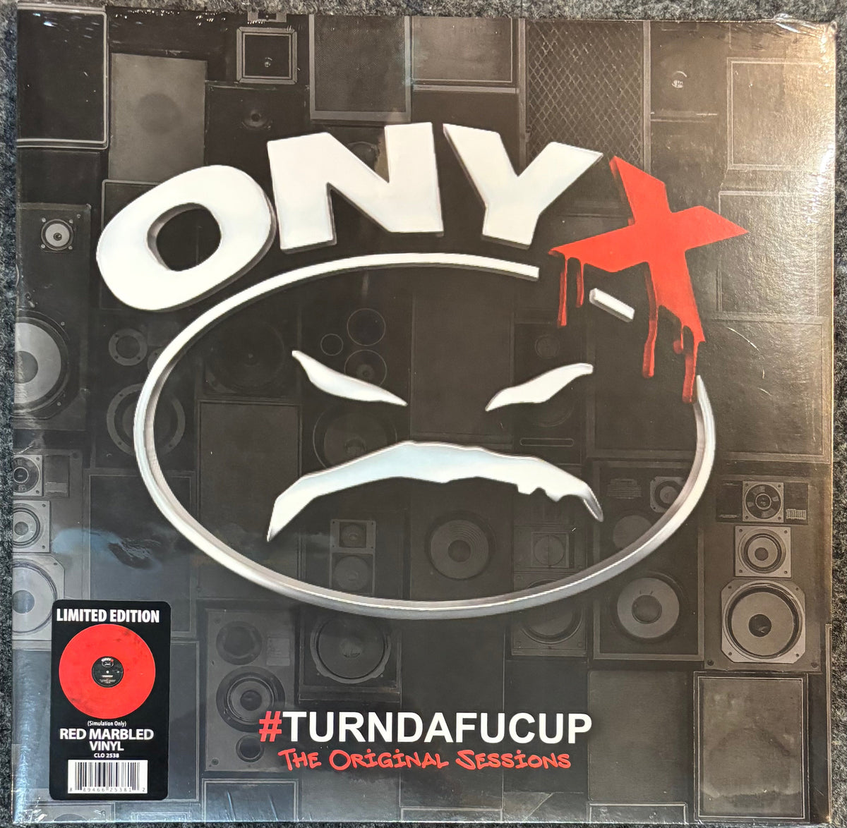Onyx - #Turndafucup-Original Sessions (Red Marbled) Vinyl LP Record