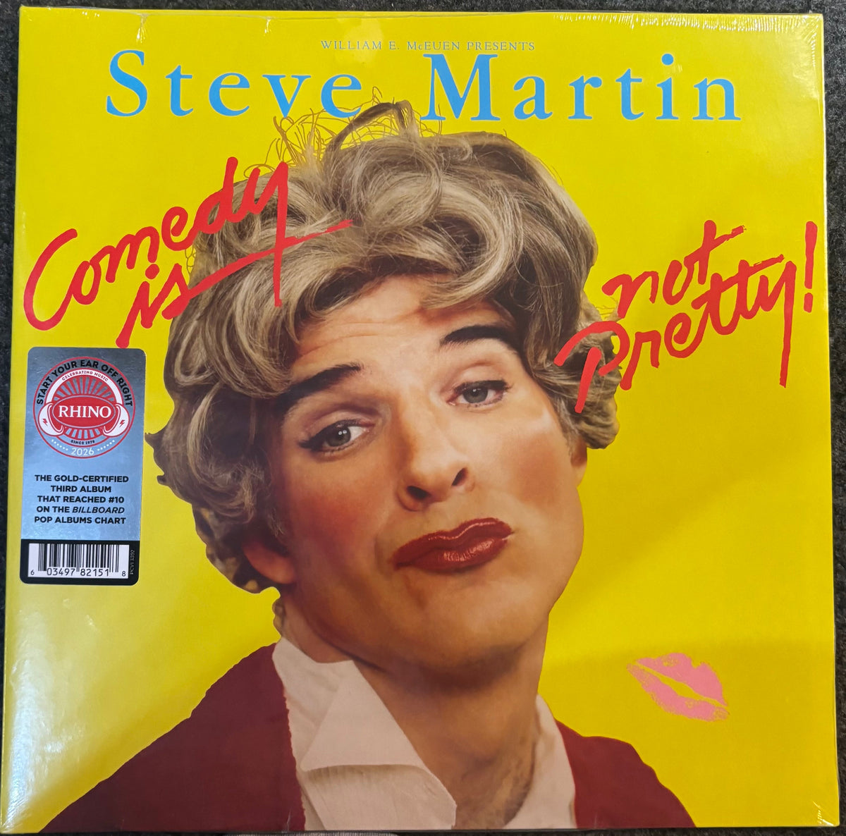 Martin, Steve - Comedy Is Not Pretty (syeor26) LP Vinyl Record