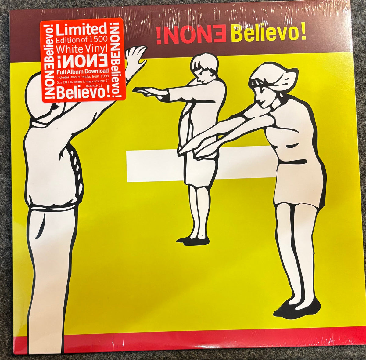 Enon – Believo! (Bonus Track Version) (White) Vinyl LP Record