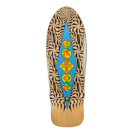 Vision Gator Ramp Skateboard Deck - 10″ Natural - Bow Shock Marketplace