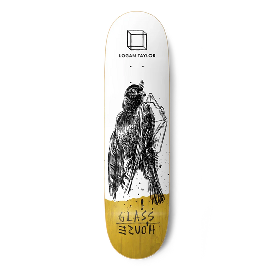 Glass House Logan Taylor Messenger 8.25" Skateboard Deck