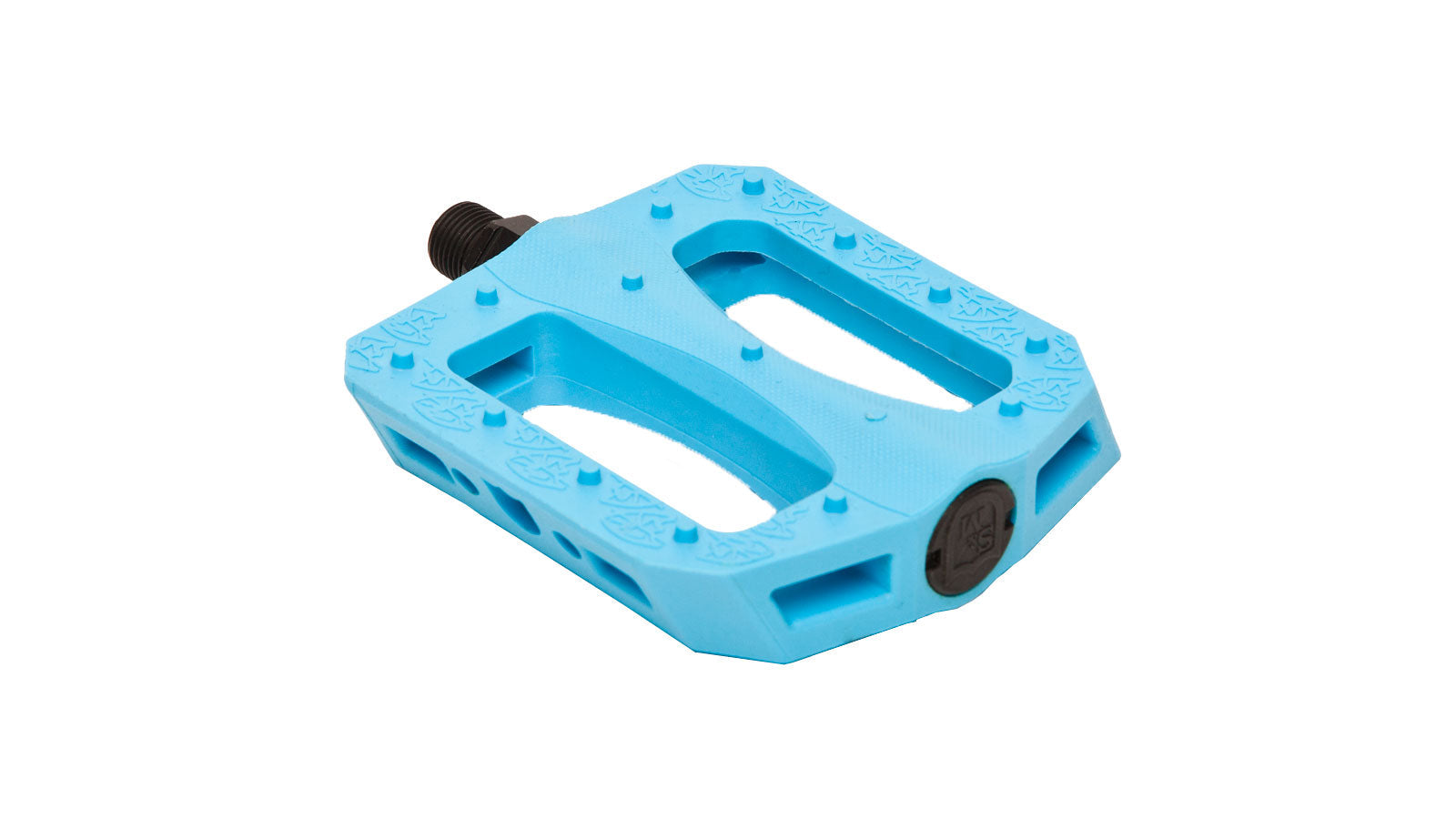 S&M Hoder BTM Pedals - Cyan Blue - Bow Shock Marketplace