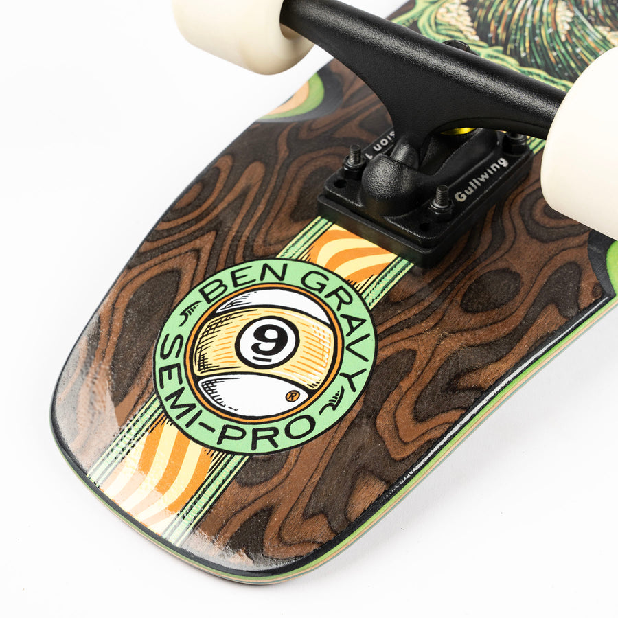 Sector Nine Ben Gravy Cosmos Strand 34" x 8.7 Complete Skateboard