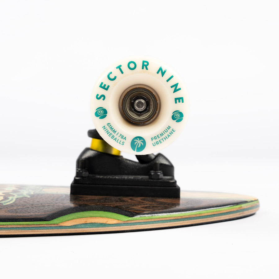 Sector Nine Ben Gravy Cosmos Strand 34" x 8.7 Complete Skateboard