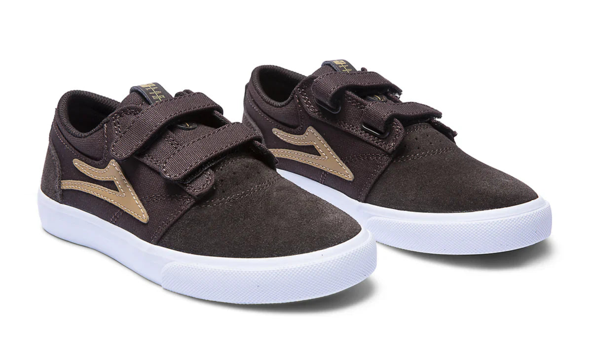 Lakai Shoes Griffin Kids - Chocolate Suede - Bow Shock Marketplace