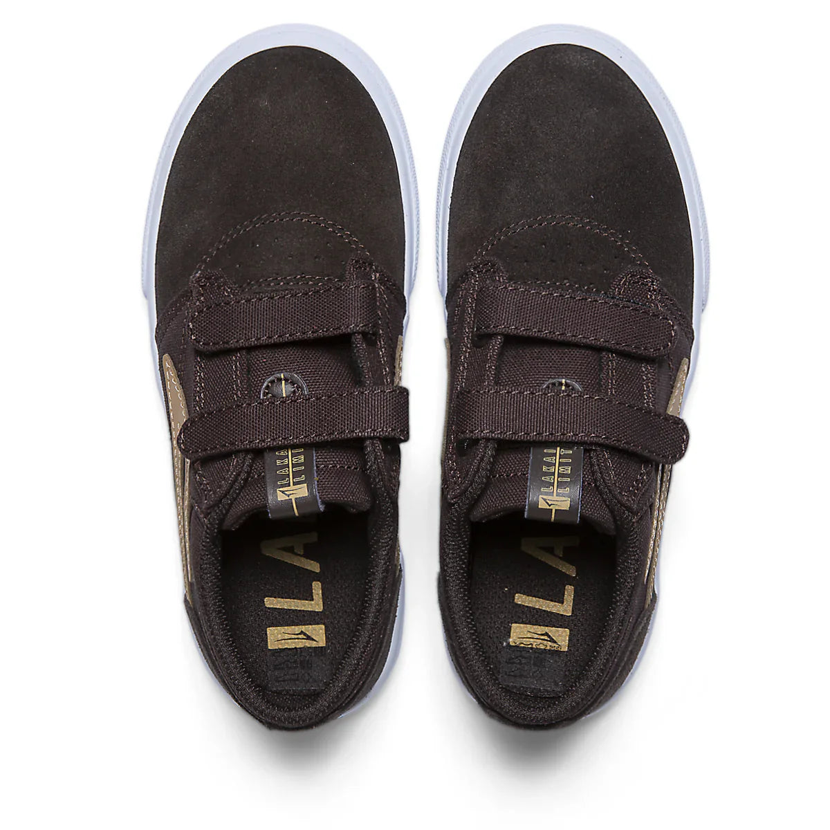 Lakai Shoes Griffin Kids - Chocolate Suede - Bow Shock Marketplace