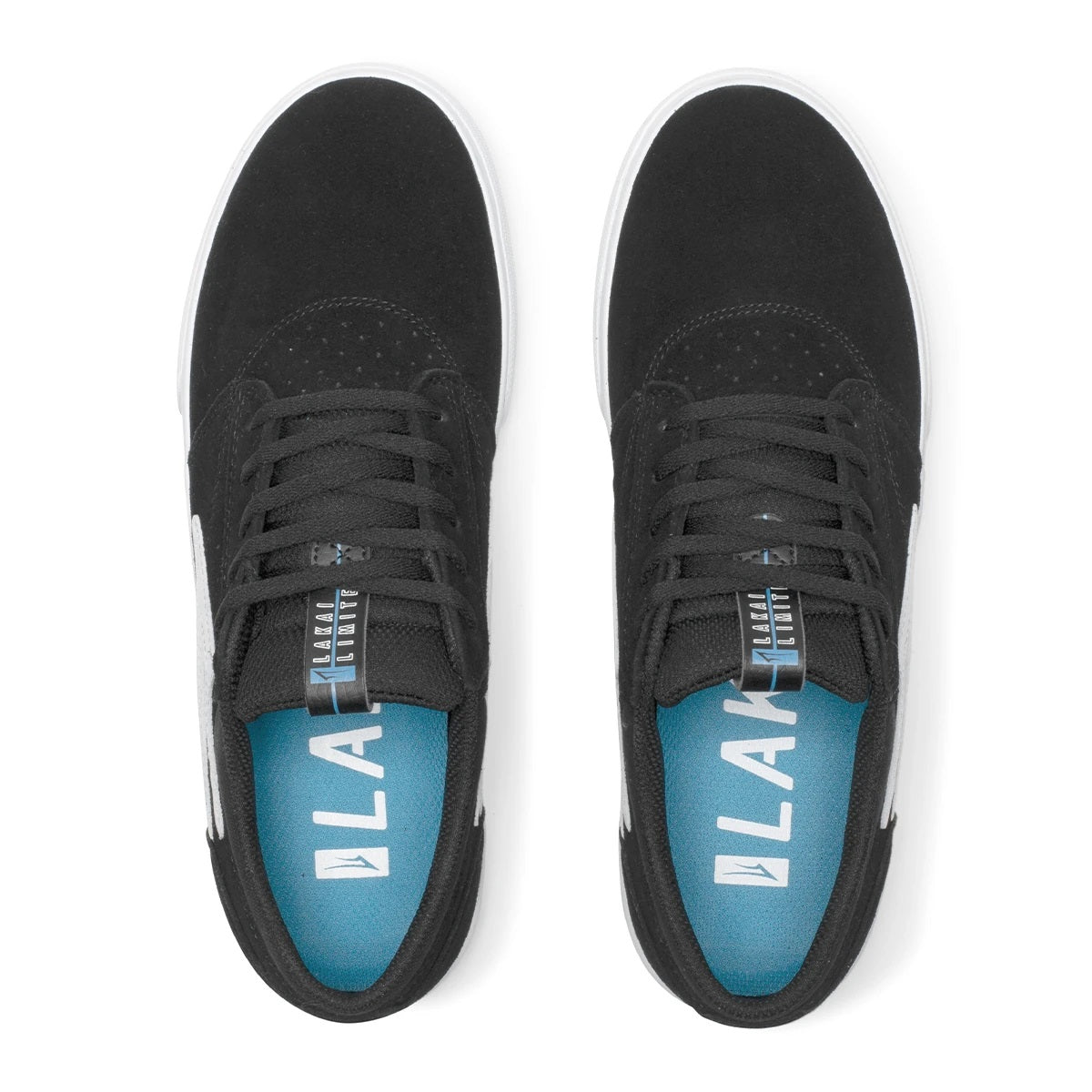 Lakai Shoes Griffin - Black Suede - Bow Shock Marketplace