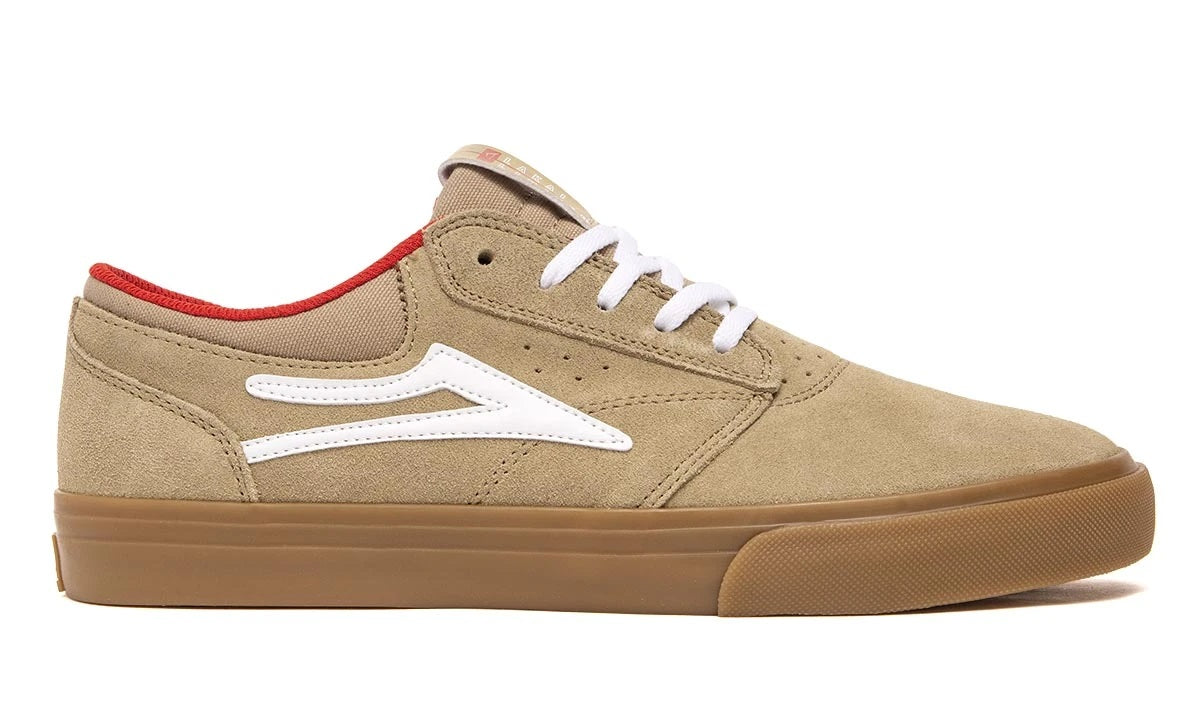 Lakai Shoes Griffin - Tan/Gum Suede - Bow Shock Marketplace