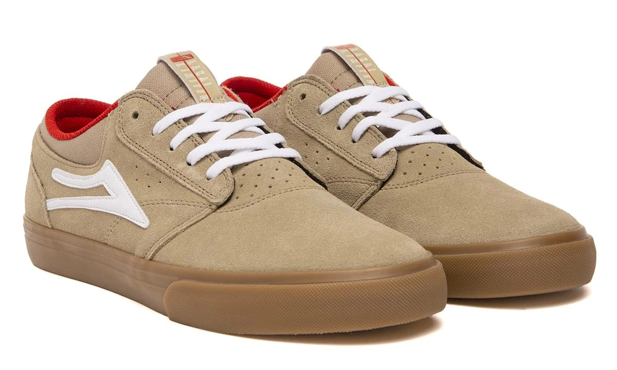 Lakai Shoes Griffin - Tan/Gum Suede - Bow Shock Marketplace