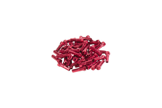 GSport BMX Taper-Hex Nipples - Anodized Red