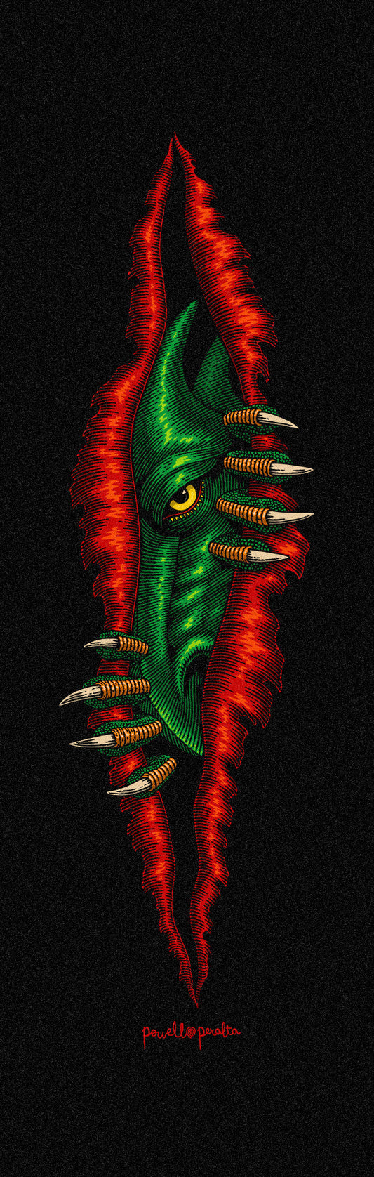 Powell Peralta Ripper Dragon Peeker Premium Skateboard Grip Tape