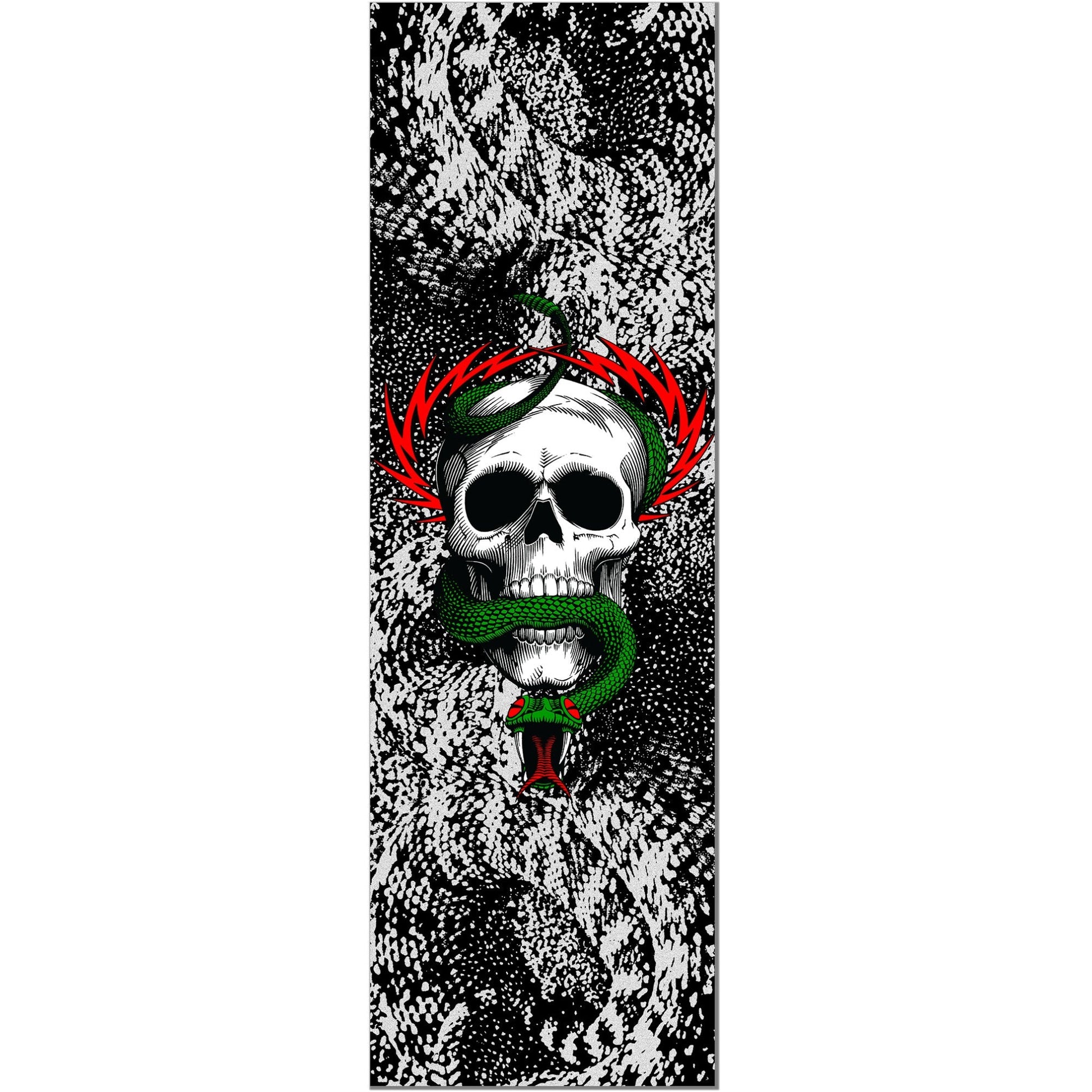 Powell Peralta McGill Skull & Snake Griptape - 10.5″x33″ Clear - Bow Shock Marketplace