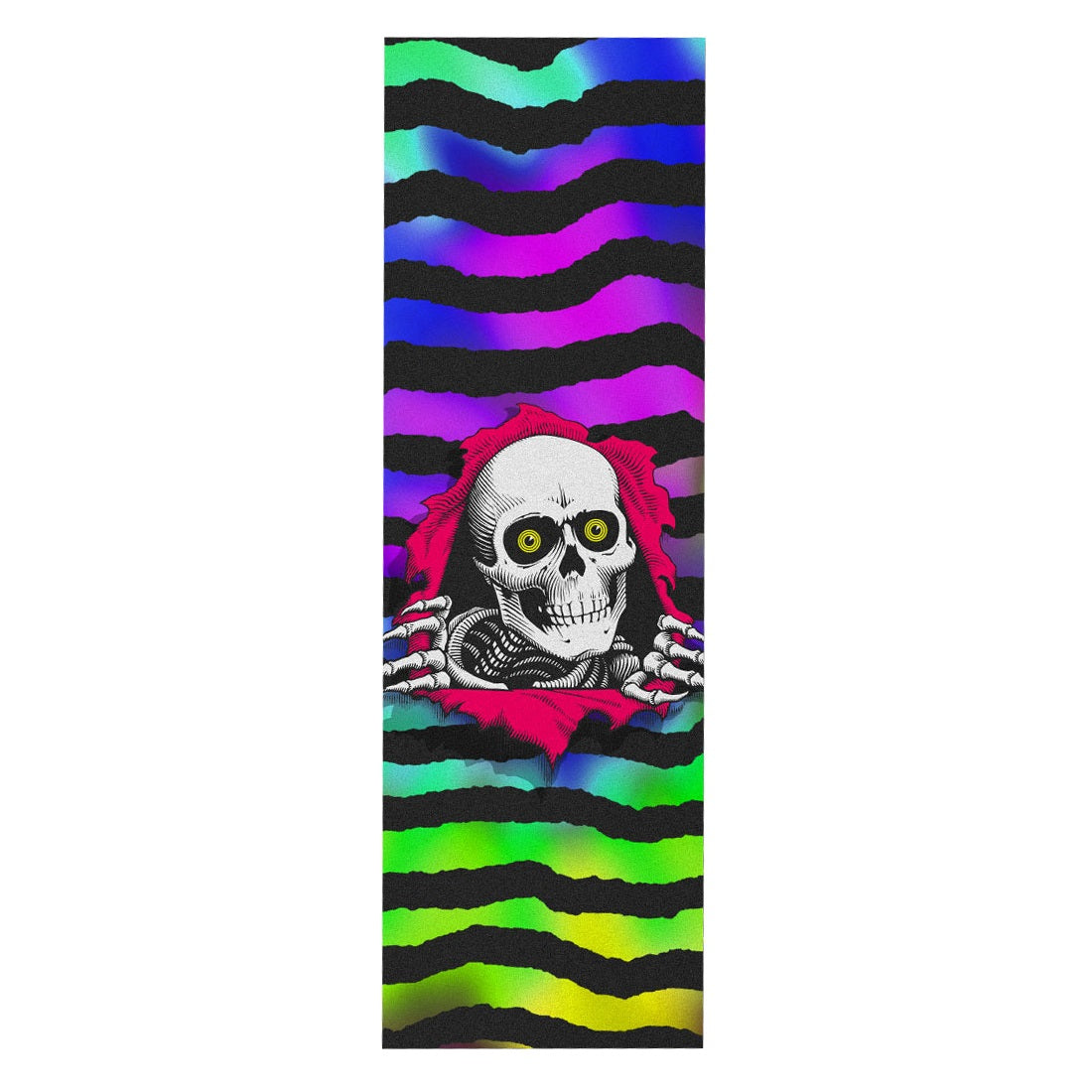 Powell Peralta Ripper Tie-dye Griptape 10.5"x33" - White - Bow Shock Marketplace