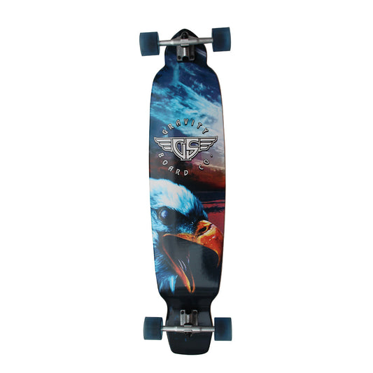 Gravity Drop Kick Screaming Eagle Longboard Complete - 43″