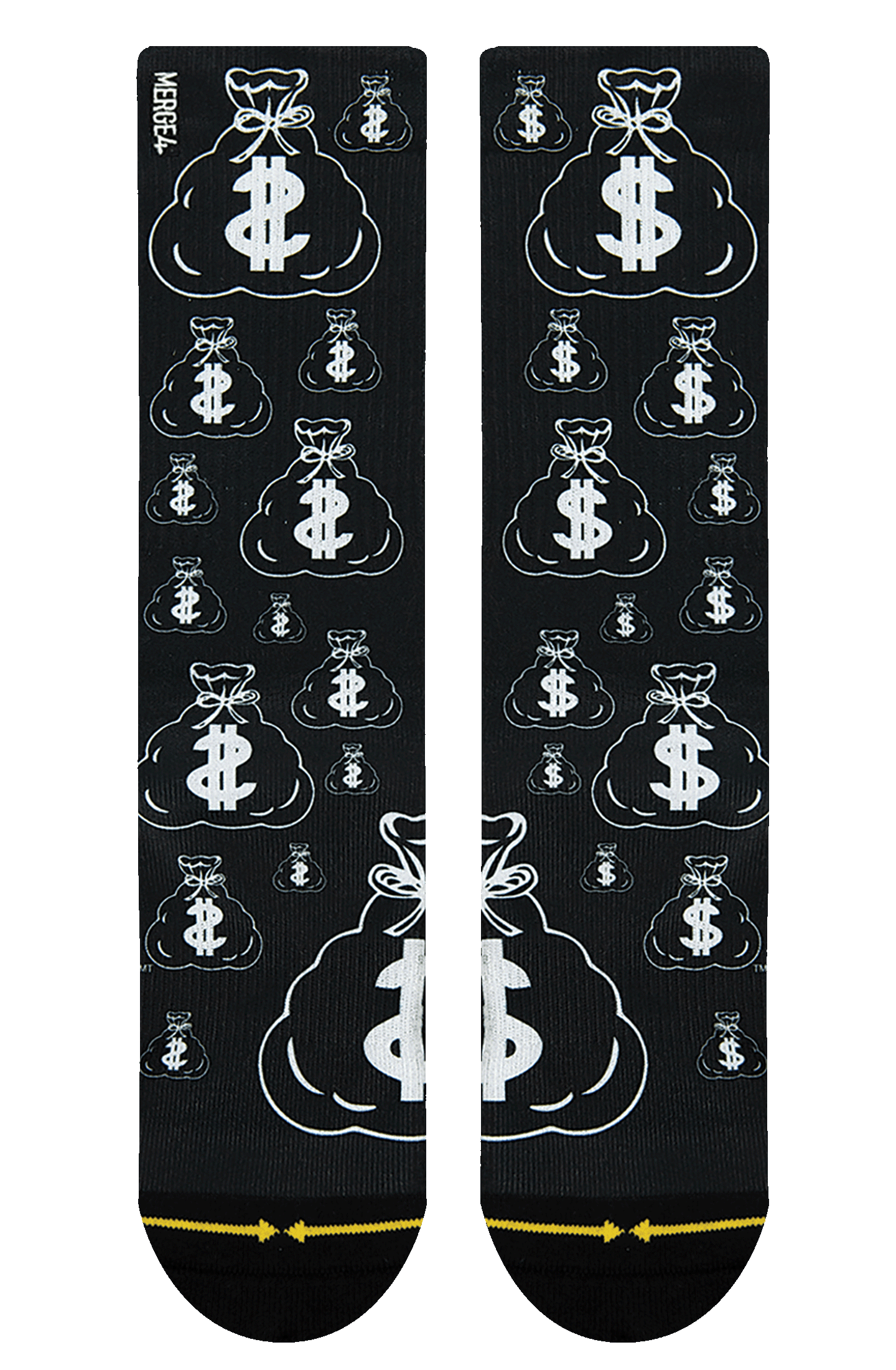 Gene Simmons Money Bags Crew Socks