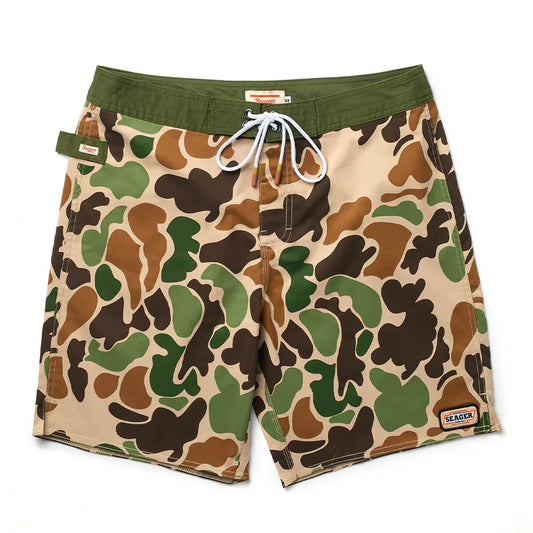 Seager Goldmine Duck Camo Trunks Boardshorts