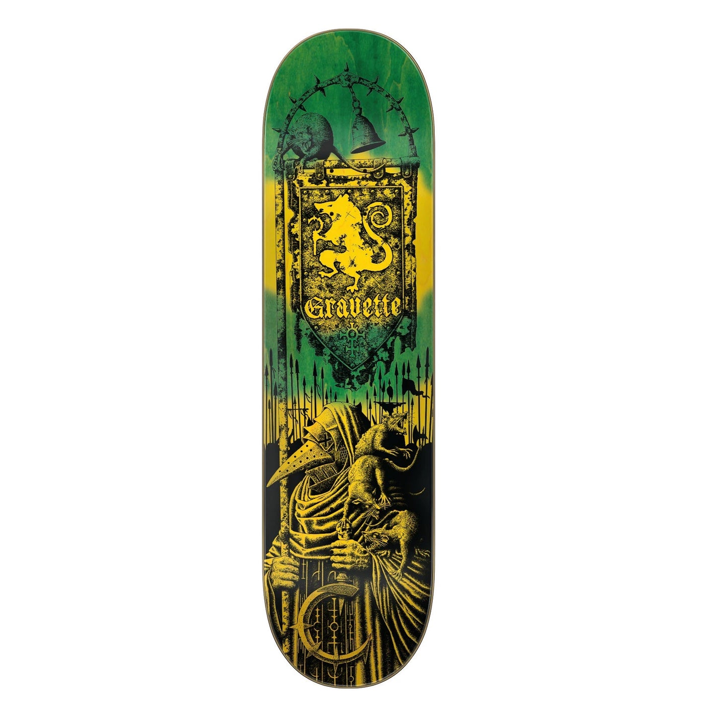 Creature Gravette Messenger VX Skateboard Deck - 8.3" - Bow Shock Marketplace