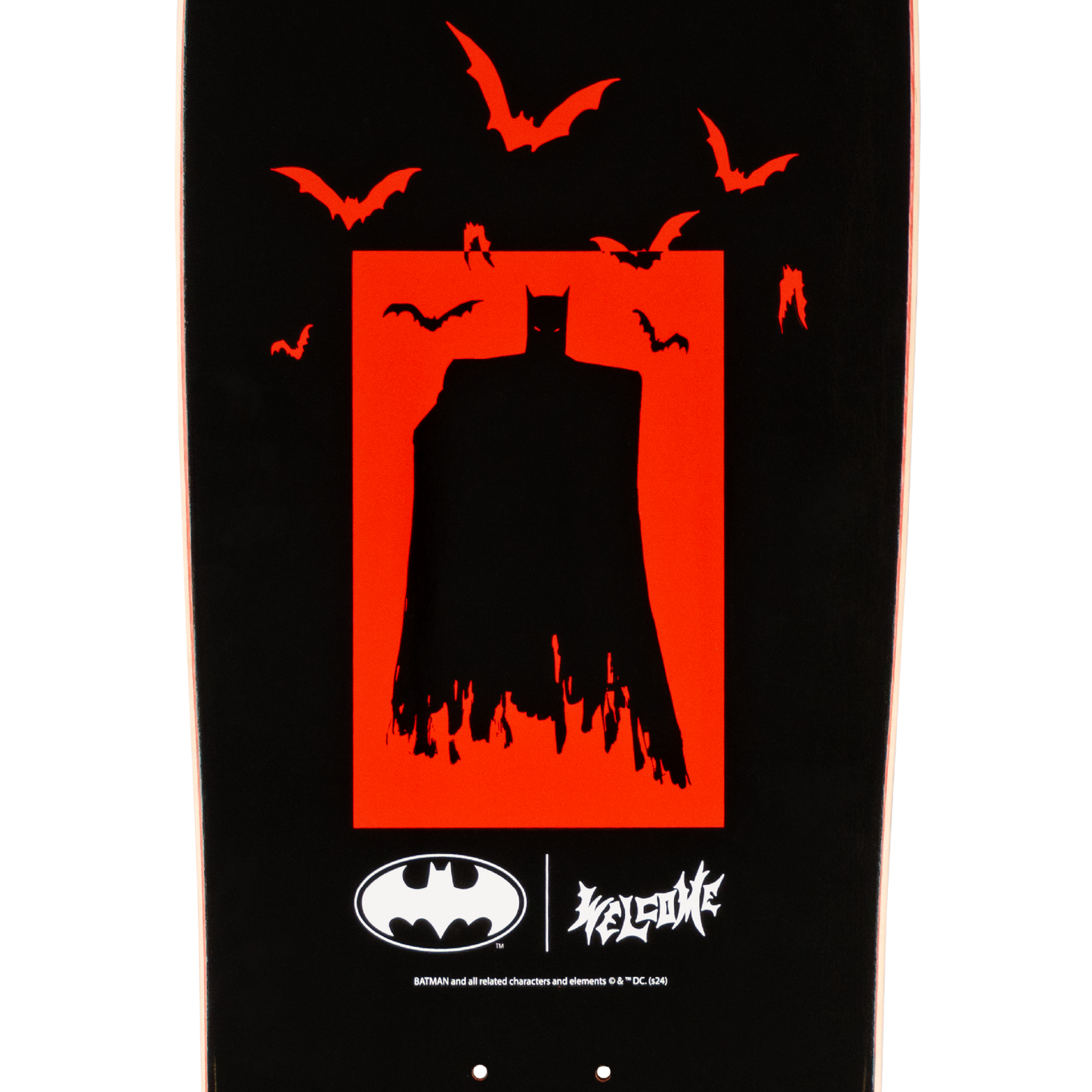 Welcome x Batman Heart of Hush on Gaia Deck - 9.6″ Bone White - Bow Shock Marketplace