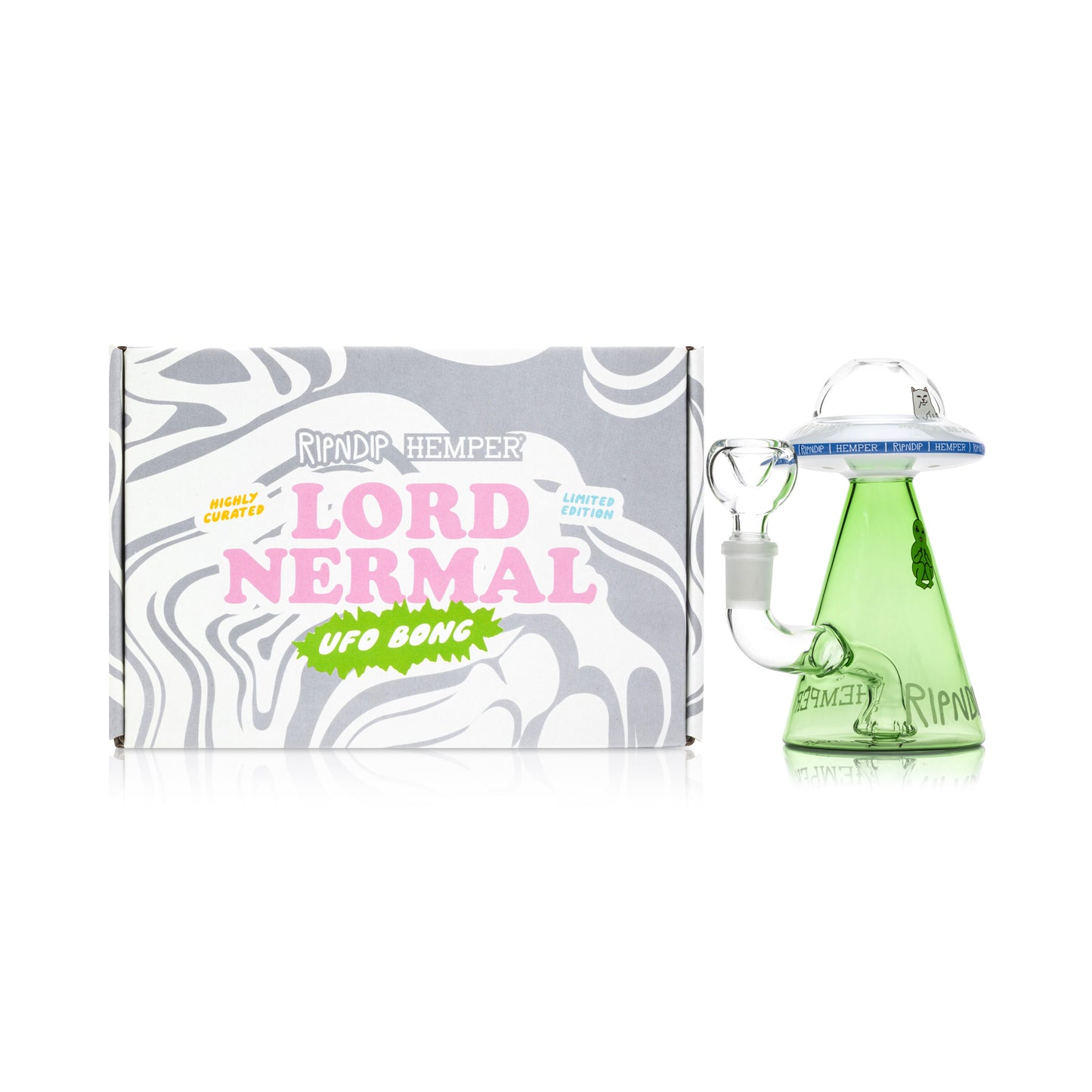 Nermal UFO Beaker Mini (White)