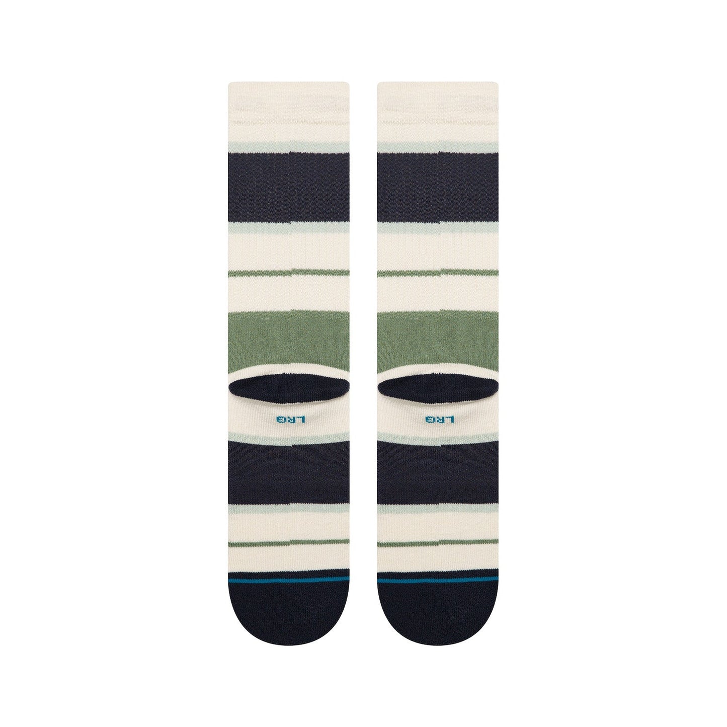 Stance Striped Delight Butter Blend Crew Socks - Canvas