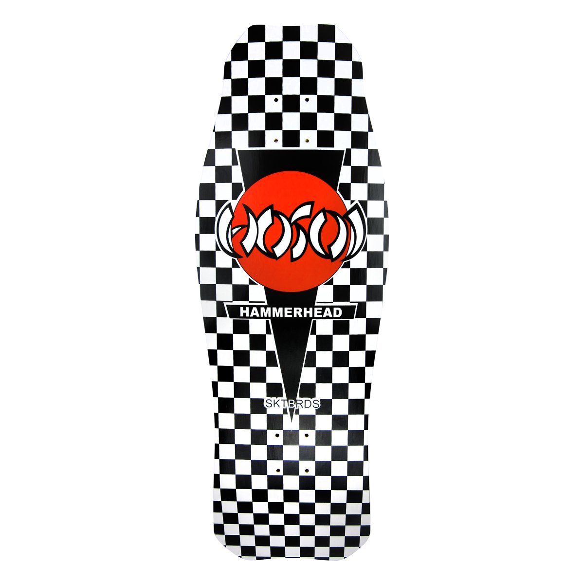 Hosoi Skateboards O.G. Hammerhead Checkerboard Deck 10.5" Skateboard Deck - Bow Shock Marketplace