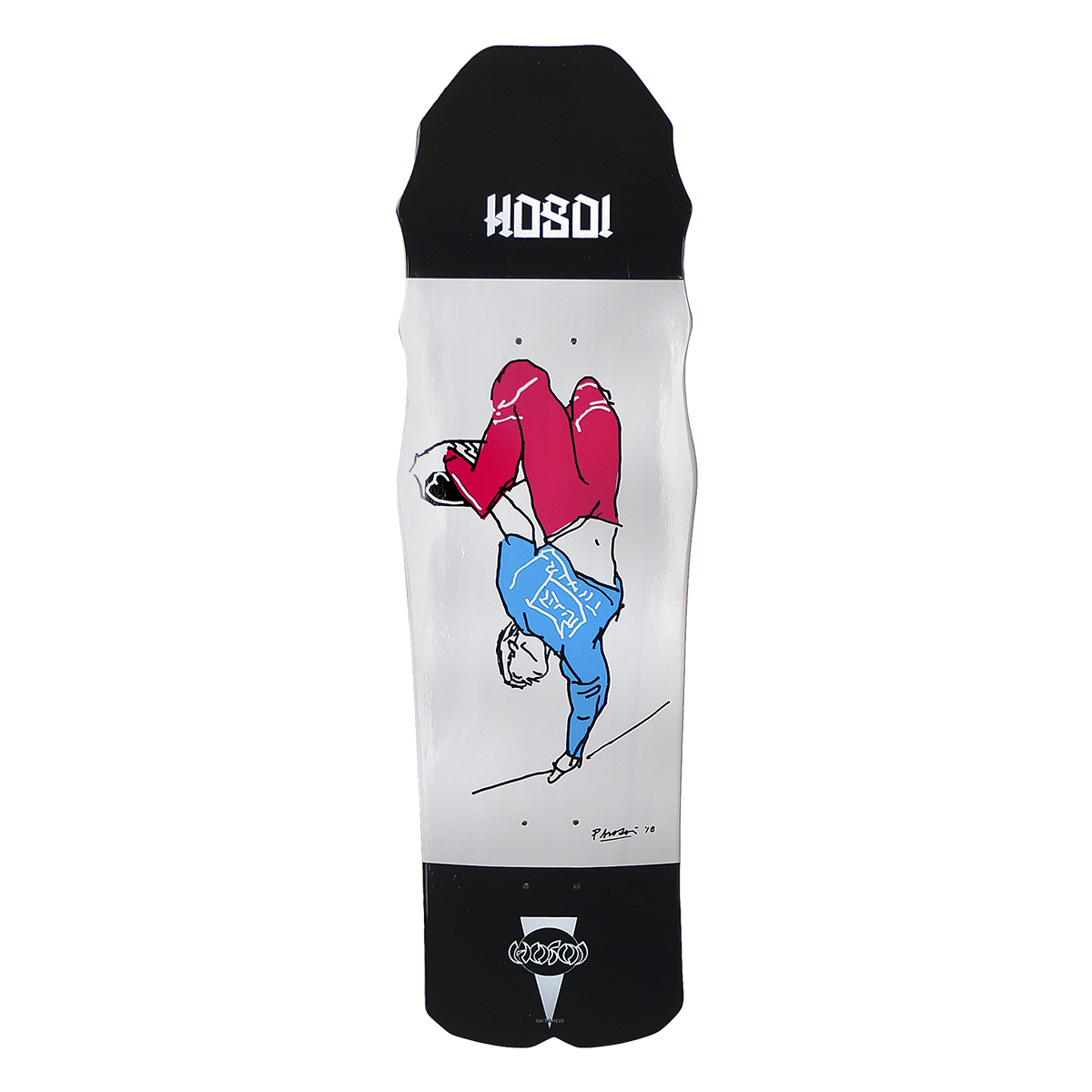 Hosoi Pro Team: Handplant Series Christian Hosoi 9.125" Skateboard Deck - Bow Shock Marketplace