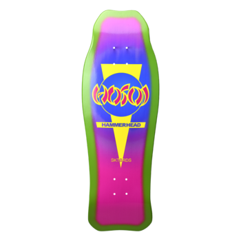 Hosoi Hammerhead Double Kick Sunburst 10.25" Skateboard Deck - Bow Shock Marketplace