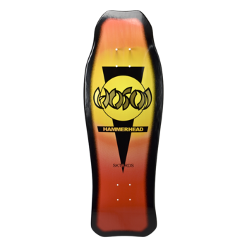 Hosoi Hammerhead Double Kick Sunburst 10.25" Skateboard Deck - Bow Shock Marketplace