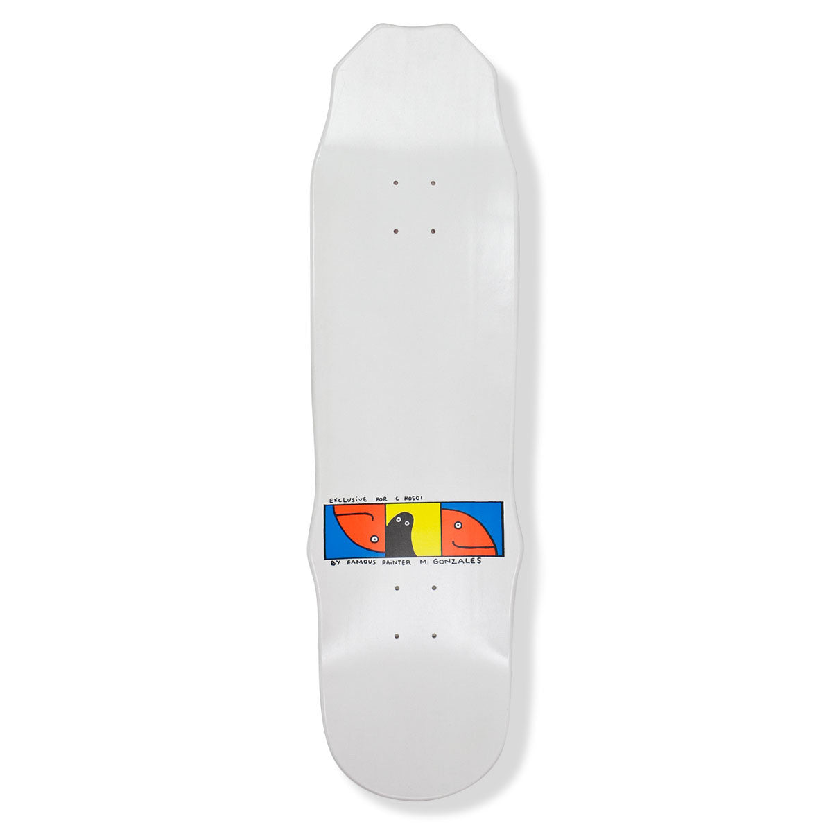 Hosoi Mark Gonzales Gonz 93 9" Skateboard Deck - Bow Shock Marketplace