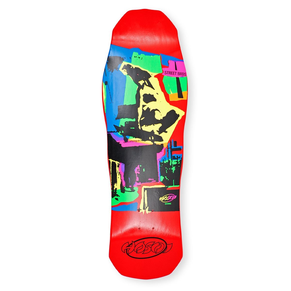 Hosoi Pop Art 87 10" Skateboard Deck - Bow Shock Marketplace