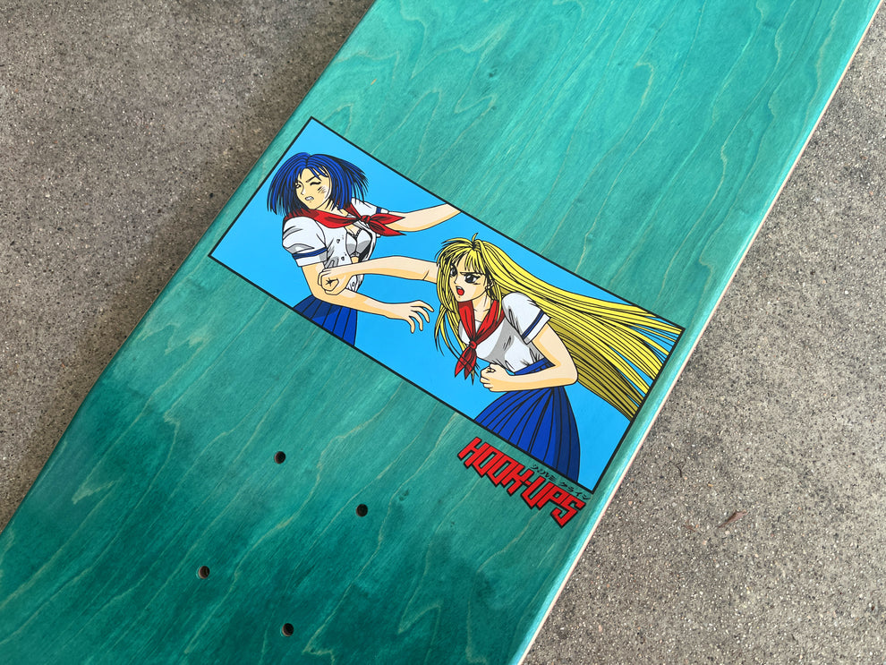 Hook Ups School Girl Battle 8.25" Skateboard Deck