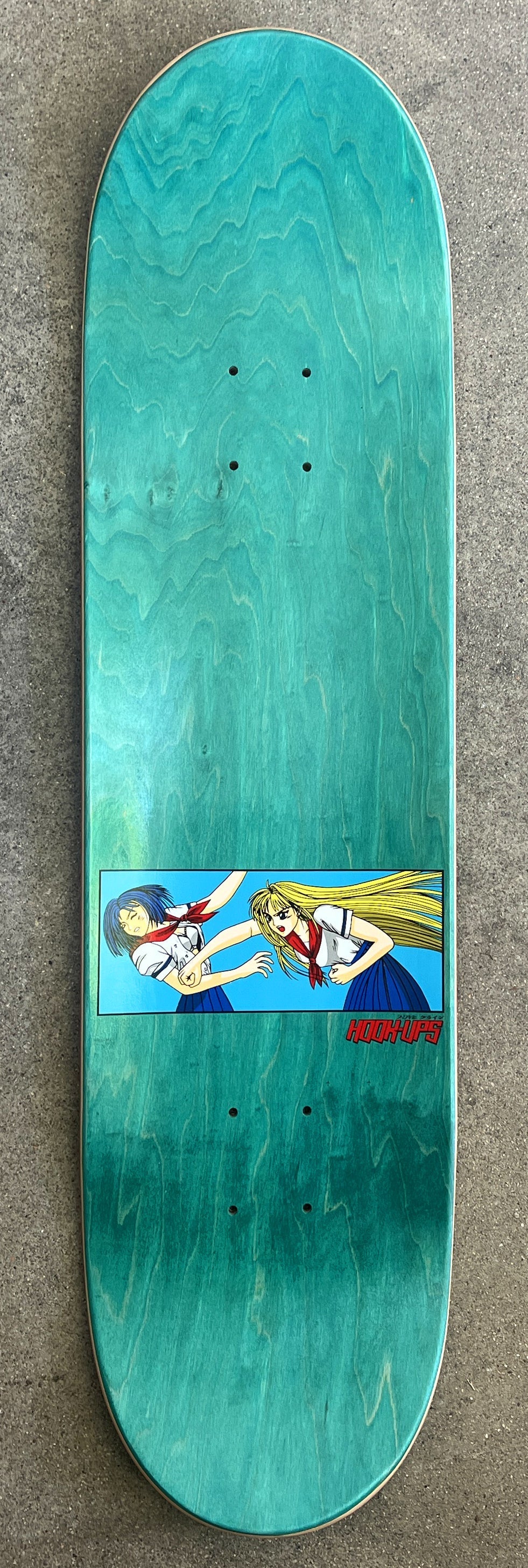 Hook Ups School Girl Battle 8.25" Skateboard Deck