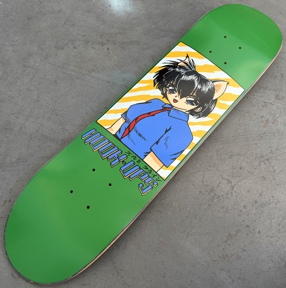 Hook Ups Cat Girl 2 7.5" Skateboard Deck - Bow Shock Marketplace