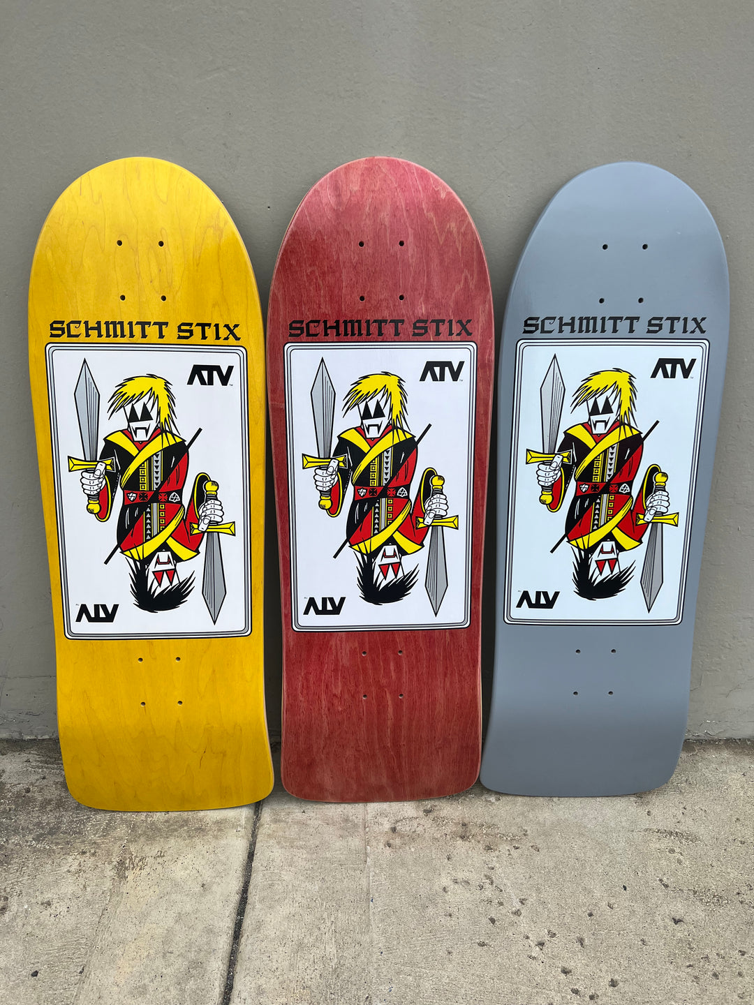 Schmitt Stix ATV 9.375" Skateboard Deck - Bow Shock Marketplace