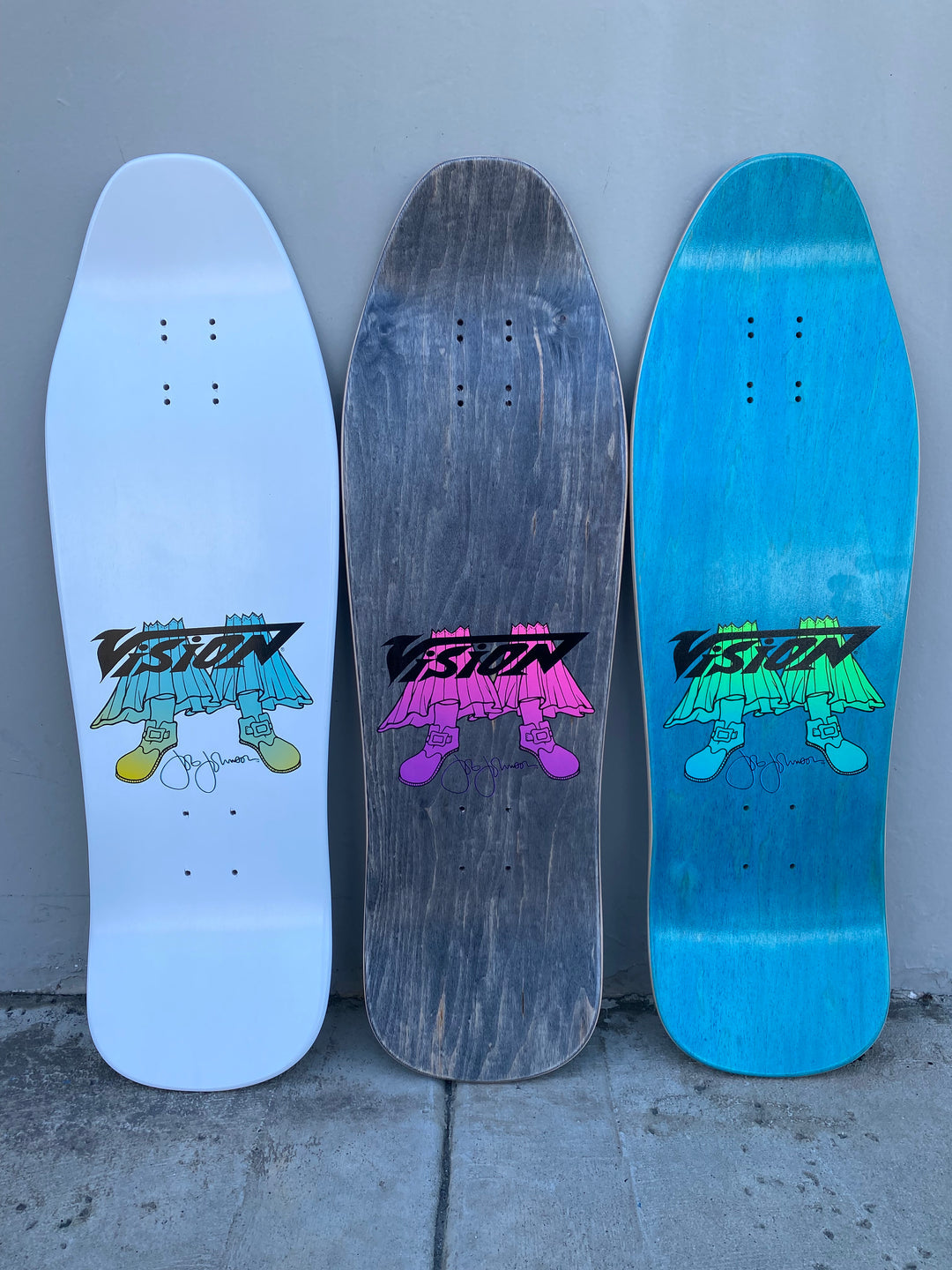 Vision Joe Johnson Groovy Guru 9.5" Skateboard Deck - Bow Shock Marketplace
