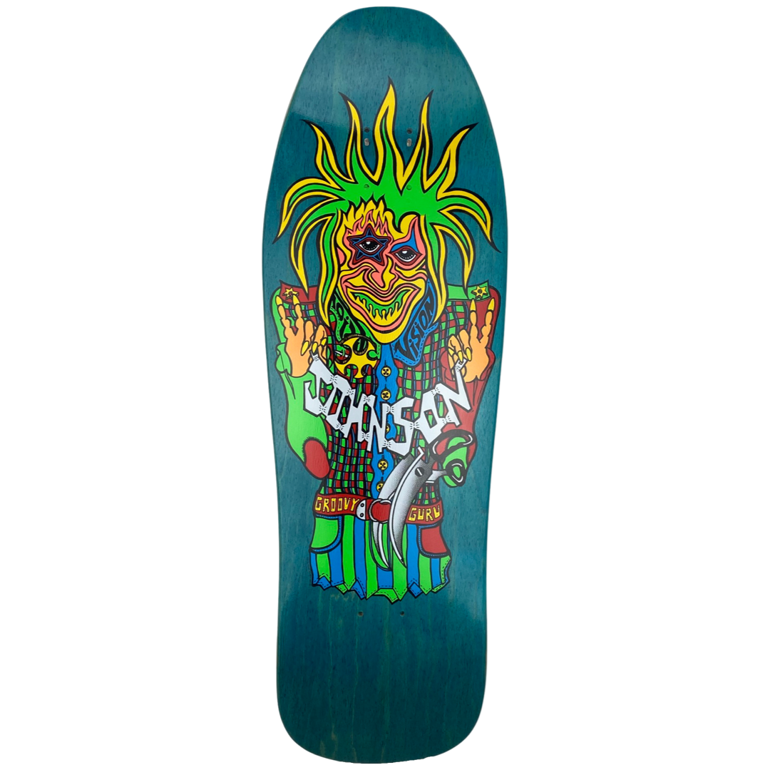 Vision Joe Johnson Groovy Guru 9.5" Skateboard Deck - Bow Shock Marketplace