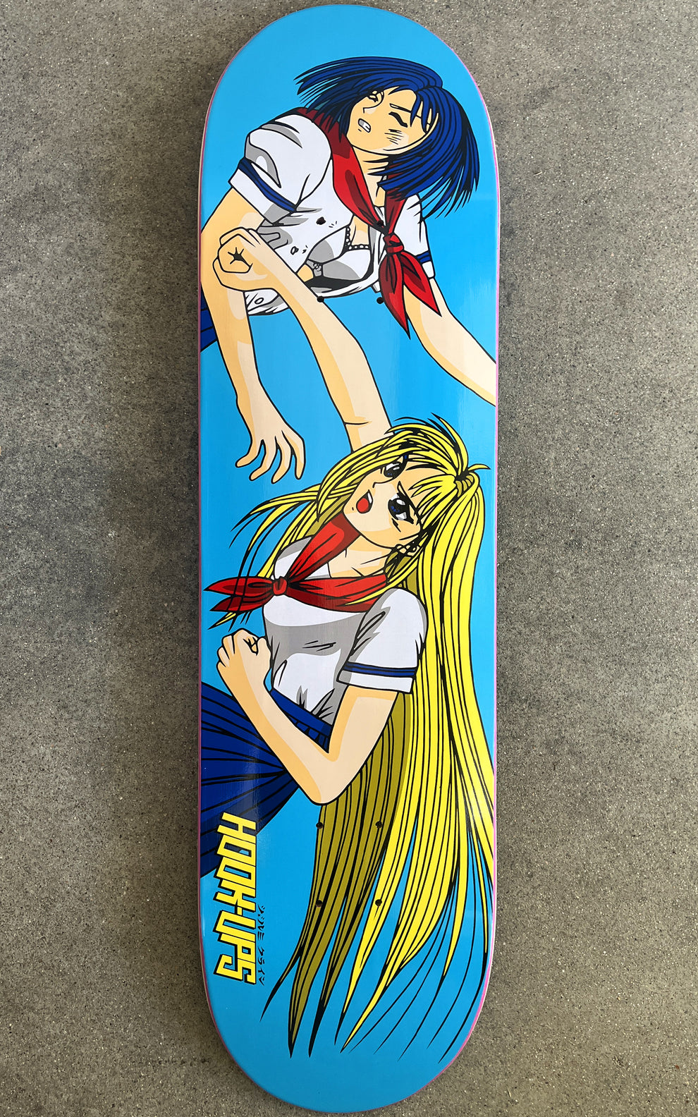 Hook Ups School Girl Battle 8.25" Skateboard Deck