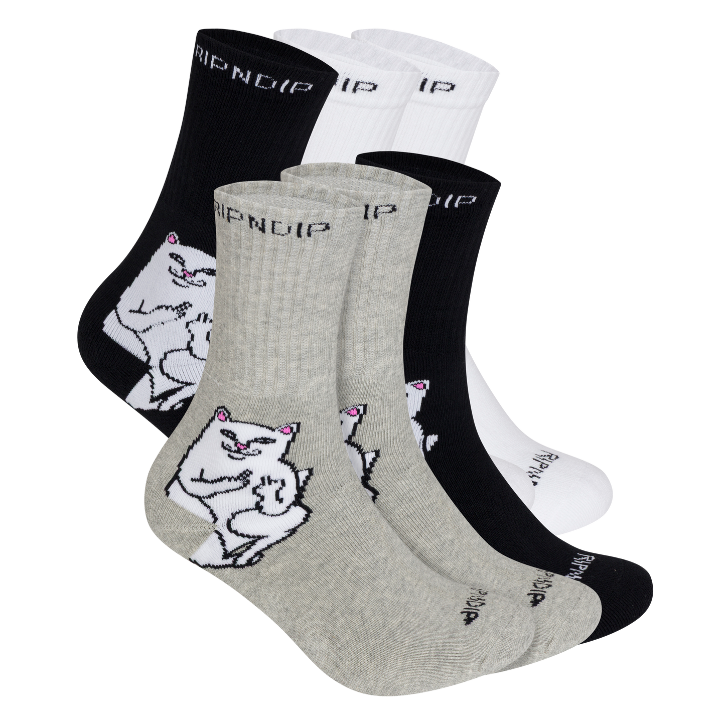 Lord Nermal Socks 6 Pack (Multi)
