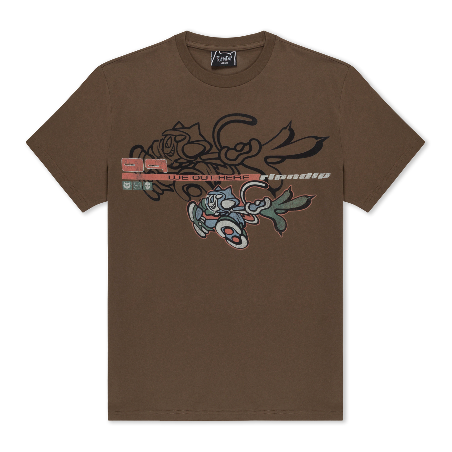 Cyclone Tee (Dusty Brown)