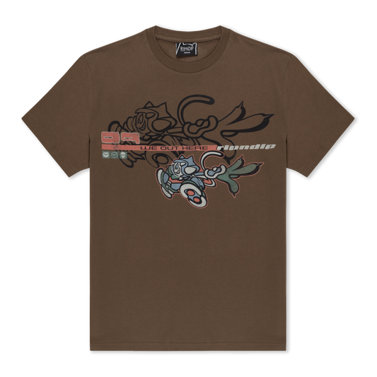 Cyclone Tee (Dusty Brown)