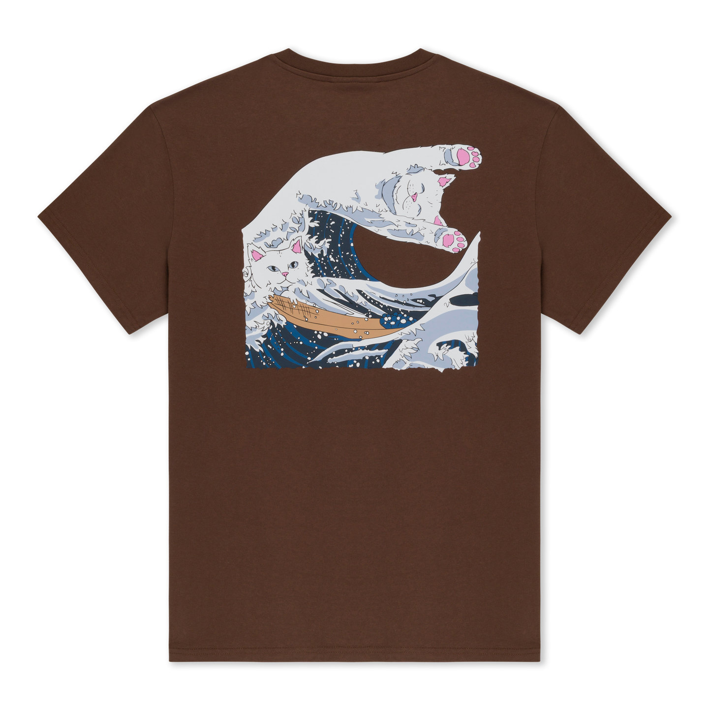 Great Wave Of Nerm Tee (Brown)