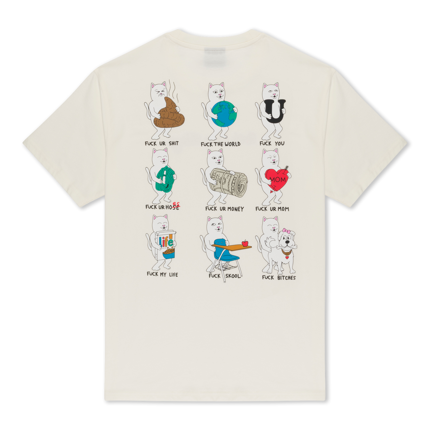 Fuck Everything Tee (Bone)